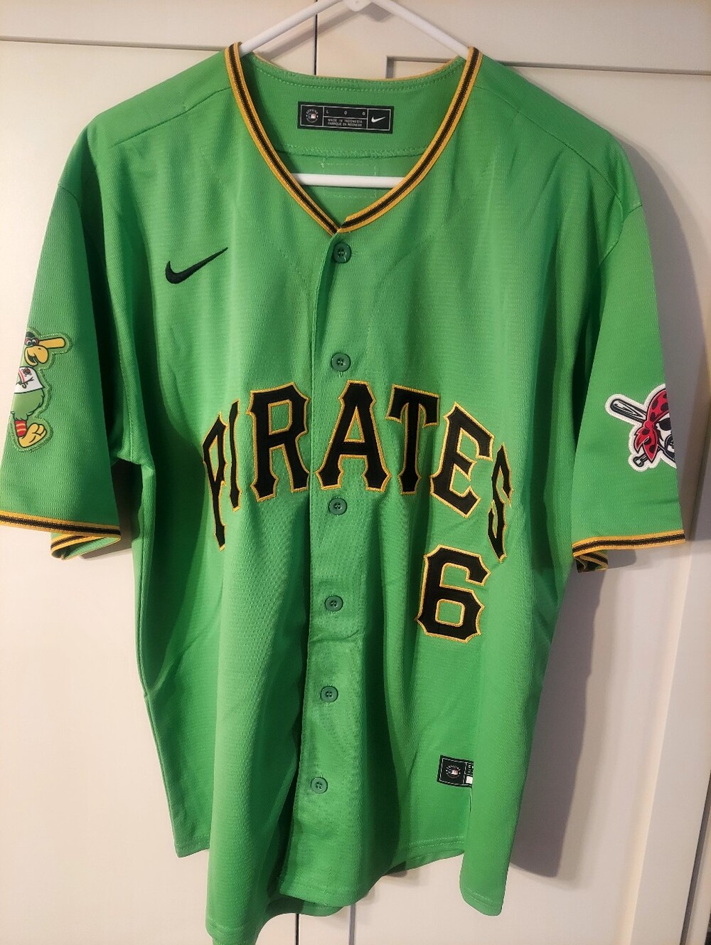 Pittsburgh Pirates Lime  2026 Stitched Jersey.